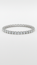 Moissanite Tennis Bracelet Sterling Silver