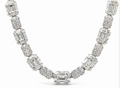 Emerald-Cut Tennis Chain