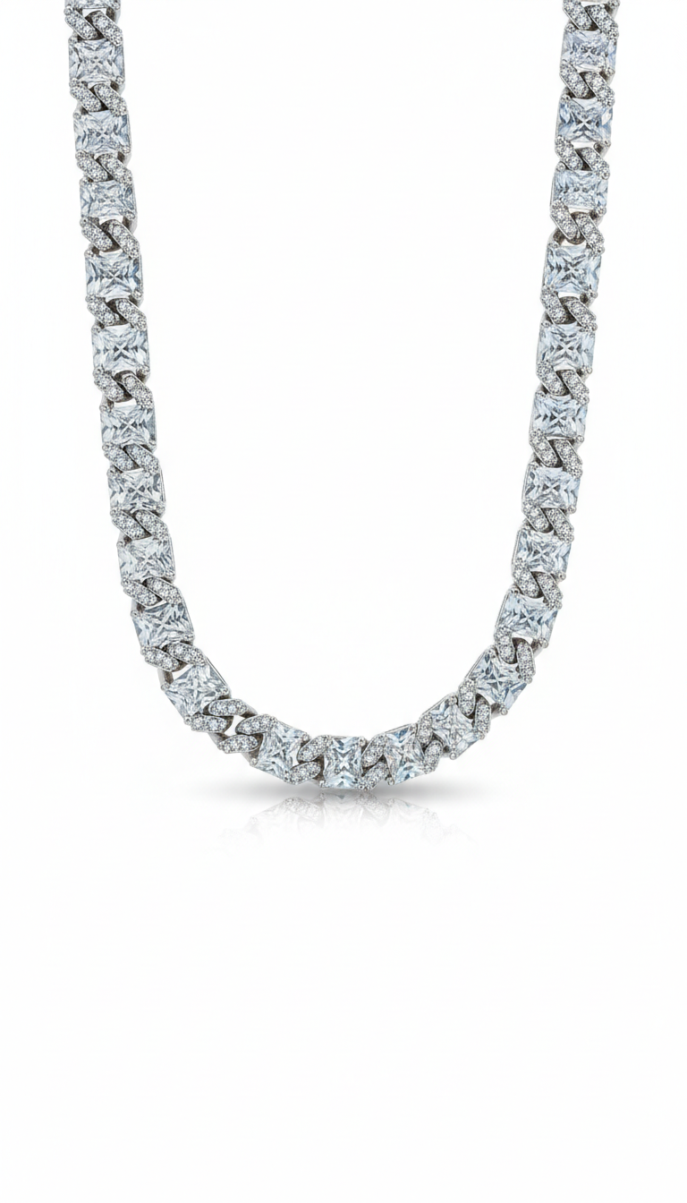 Moissanite Tennis Chain